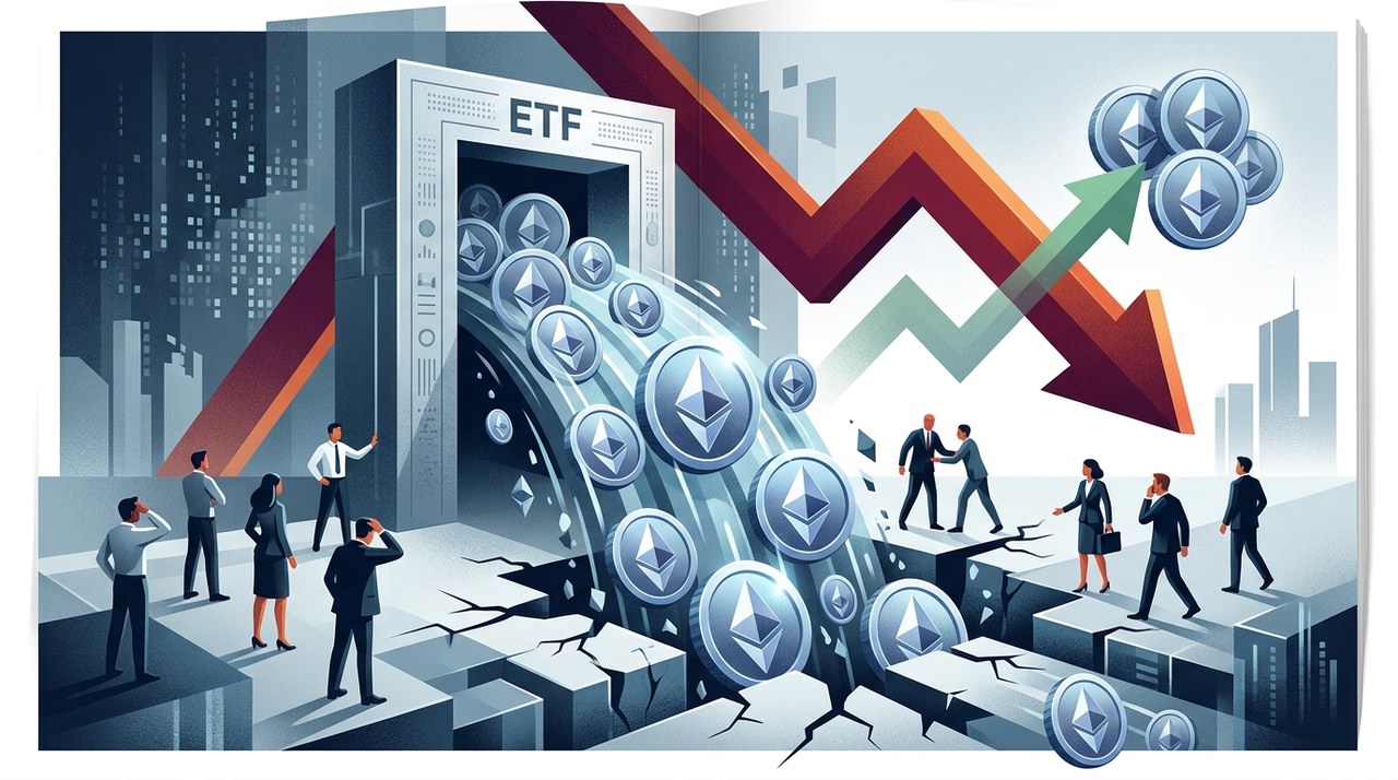Ethereum ETF เงินไหลออกกว่า 200 ล้านดอลลาร์ หลังอุปสงค์เริ่มชะลอตัว