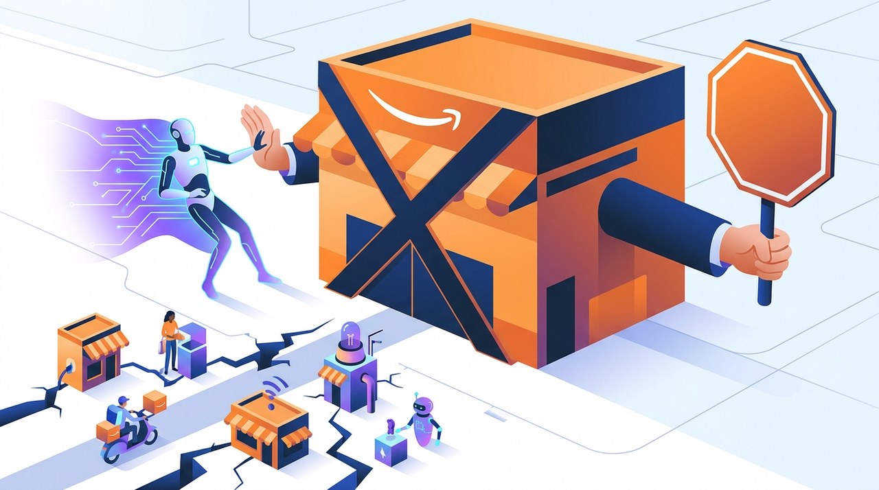 ทำไมการที่ Amazon บล็อก AI เอเจนต์ อาจกลายเป็นจุดเริ่มต้นของคู่แข่งหน้าใหม่