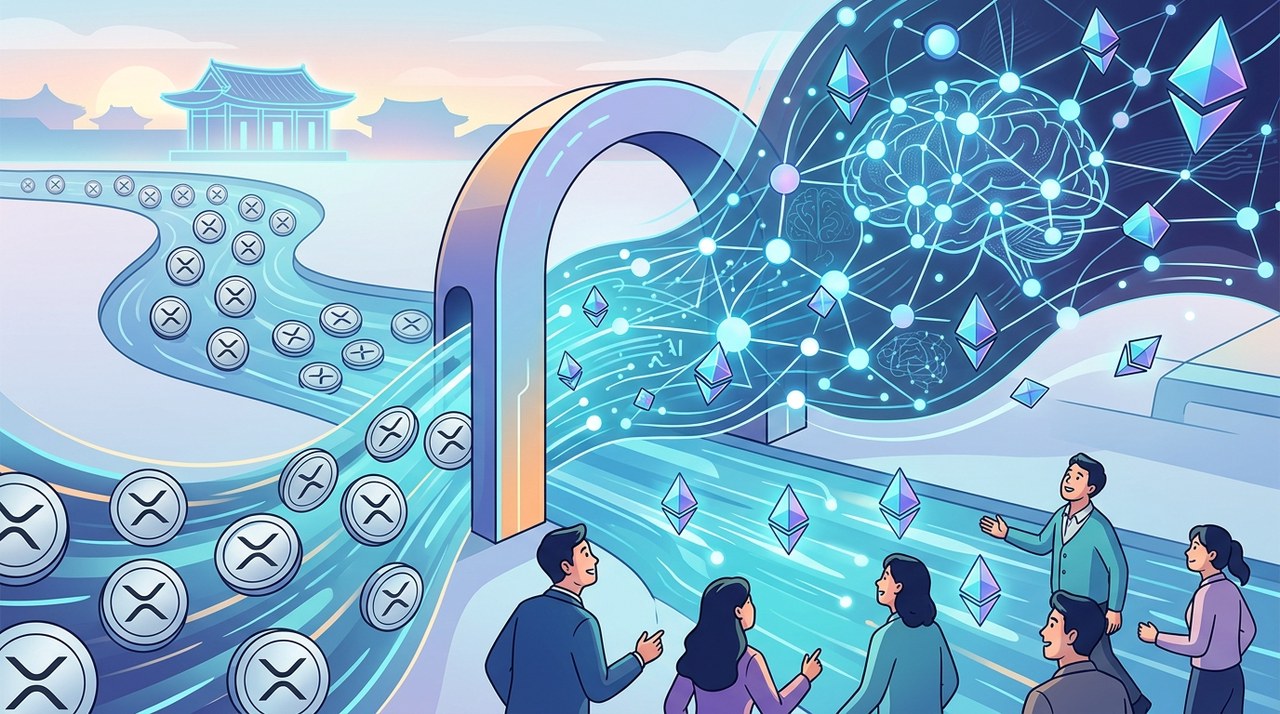 ตลาดคริปโตเกาหลีใต้เปลี่ยนทิศ: เหรียญ AI มาแรงแซงหน้า XRP