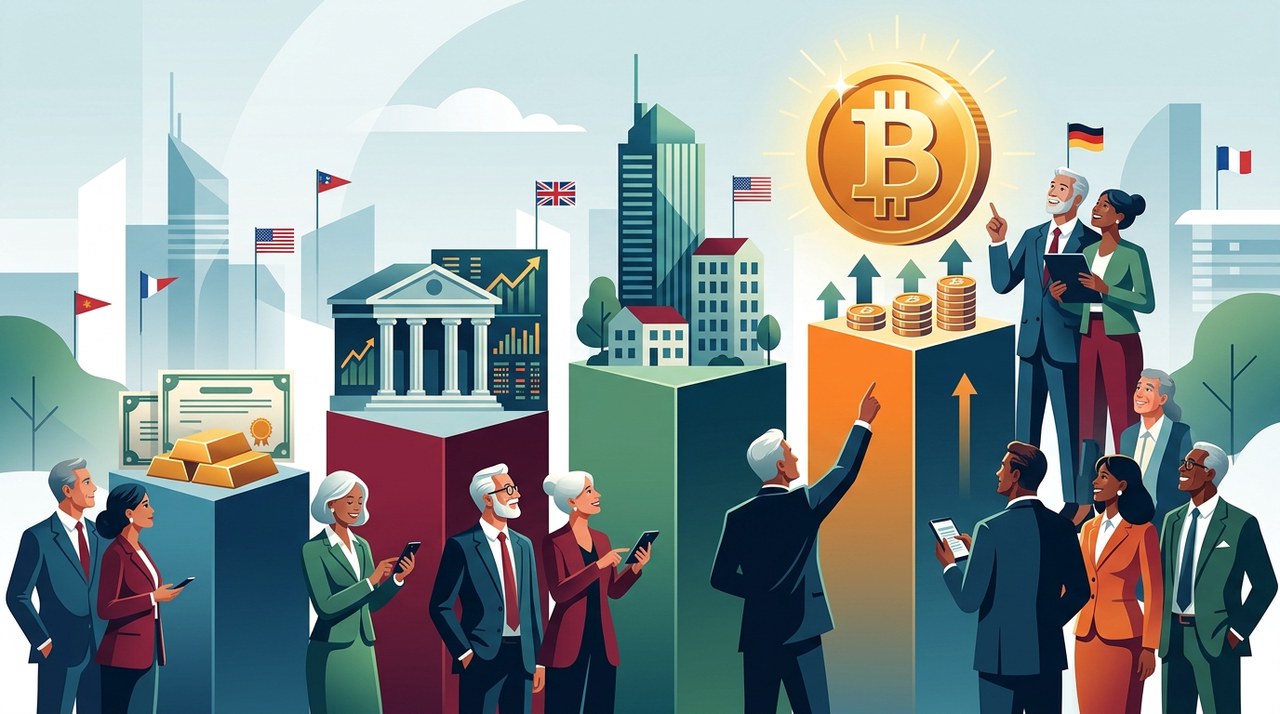 นักลงทุนรายใหญ่จัดอันดับ Bitcoin เหนือหุ้นและอสังหาฯ