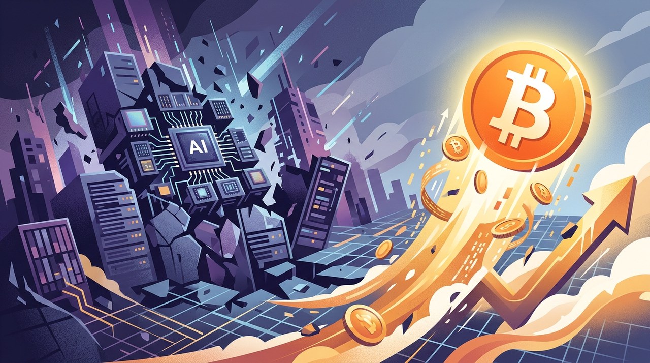 ทำไมวิกฤตตลาด AI อาจกลายเป็นแรงขับเคลื่อนรอบใหญ่ถัดไปของ Bitcoin