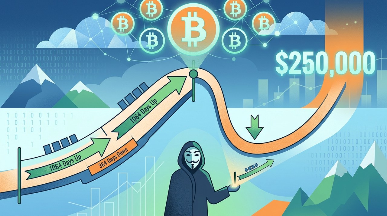 โมเดล 4chan ส่งสัญญาณ Bitcoin แตะจุดต่ำสุด ต.ค. ก่อนพุ่งสู่เป้า $250K
