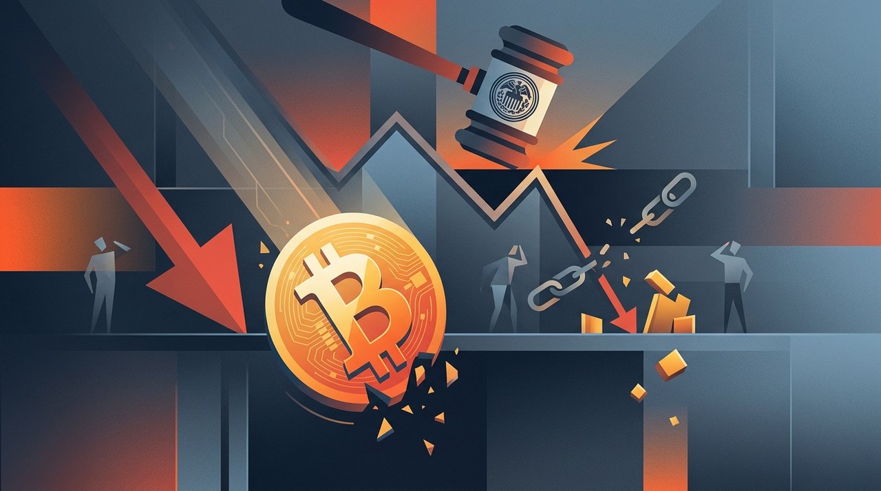 Bitcoin Drops Below $81K as Fed Rate Hike Fears Spike