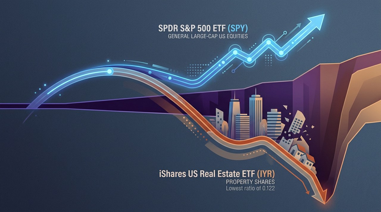 หุ้นอสังหาฯ สหรัฐฯ ดิ่งแตะจุดต่ำสุดประวัติศาสตร์ เมื่อเทียบกับ S&P 500