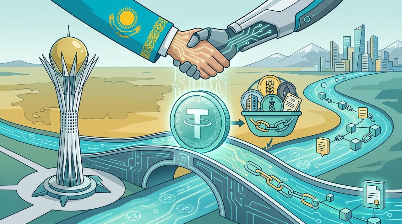 ธนาคารกลางคาซัคสถานจับมือ Tether ลุยวิจัยสเตเบิลคอยน์และโทเคนไนเซชัน