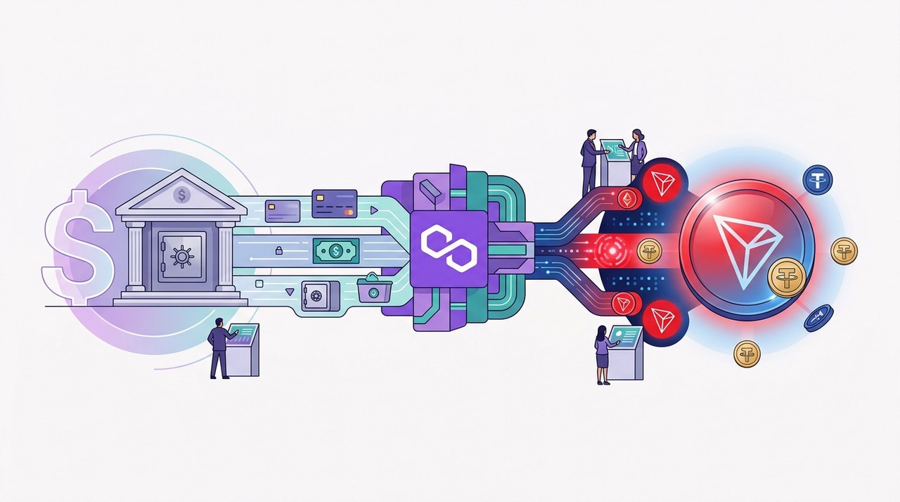 Polygon Open Money Stack ขยายการรองรับ เชื่อมต่อกับเครือข่าย TRON