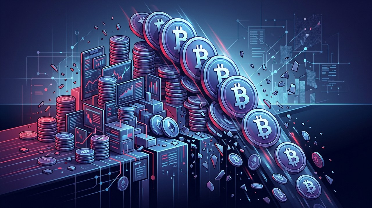 ตลาดล้างพอร์ตลบ $550M หลัง Bitcoin ร่วงทะลุ $84,000