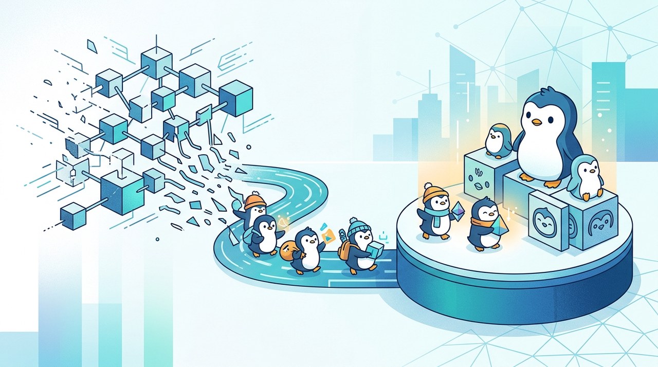 Abstract Chain ปิดตัว! Pudgy Penguins หันกลับมาโฟกัสธุรกิจหลัก