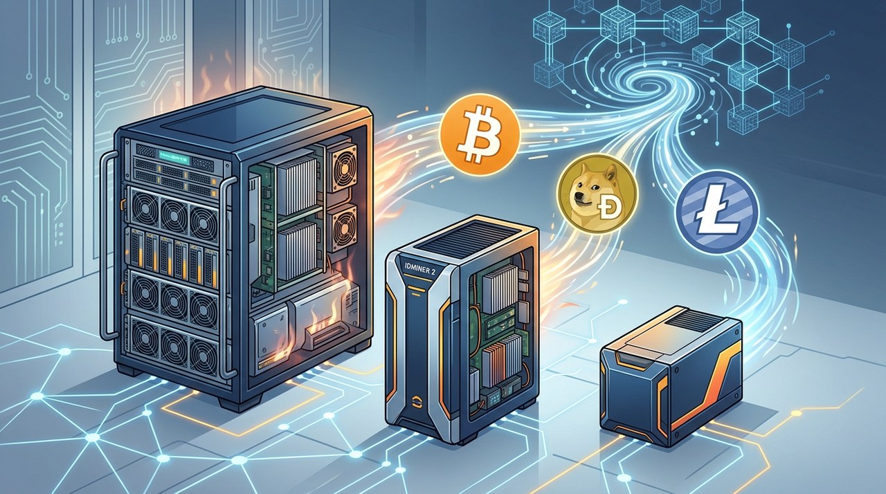 ASICID เปิดตัวเครื่องขุดซีรีส์ IDMINER สำหรับ BTC และ DOGE