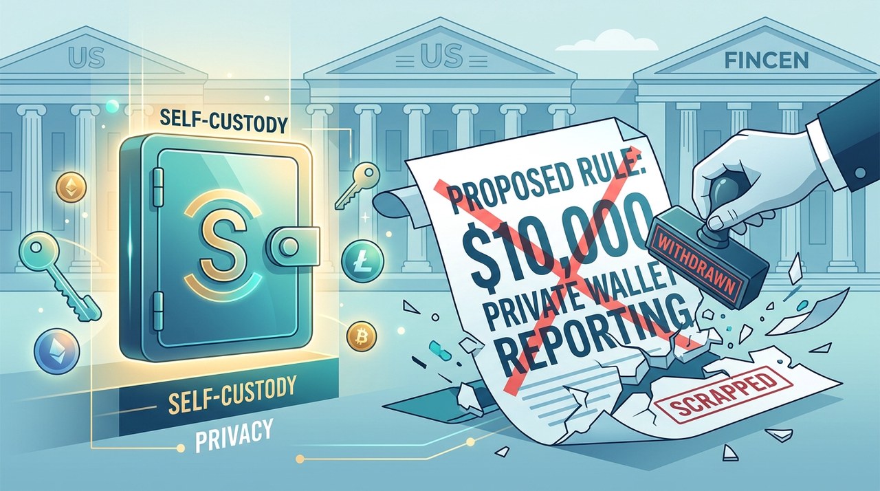 สหรัฐฯ พับแผนกฎหมายรายงานธุรกรรม Private Wallet เกิน 10,000 ดอลลาร์