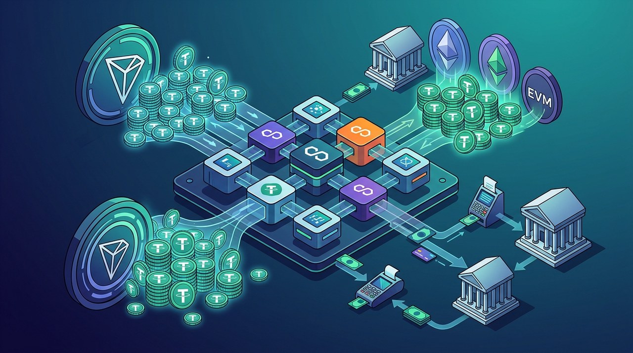 Polygon เชื่อม USDT มูลค่า 9.4 หมื่นล้านดอลลาร์ของ TRON เข้าสู่ Open Money Stack