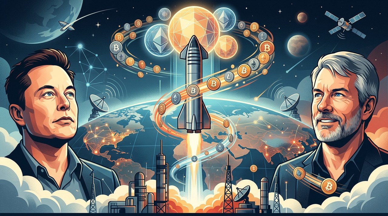 SpaceX Worth $1 Quadrillion? Elon Musk & Saylor Discuss