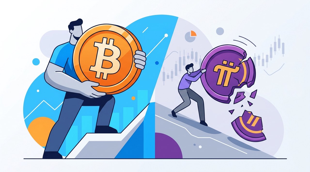 Bitcoin ยืนระยะที่ $86K ขณะที่ PI Token ยังติดแนวต้านต่ำกว่า $0.09