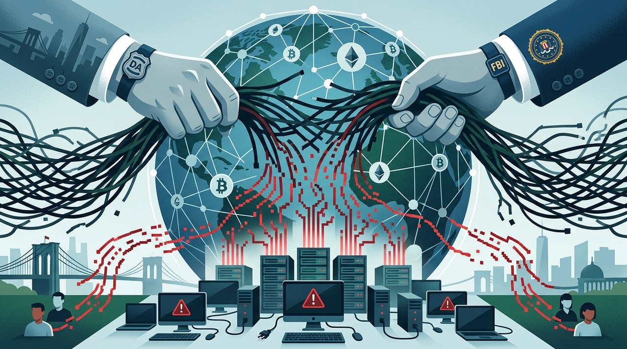 Brooklyn DA and FBI Bust Massive Global Crypto Scam Network