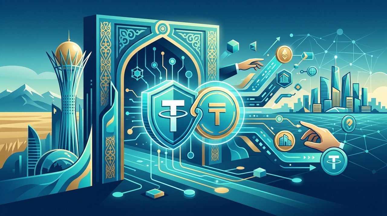 Tether จับมือคาซัคสถาน ลุยโปรเจกต์สเตเบิลคอยน์และ Tokenization