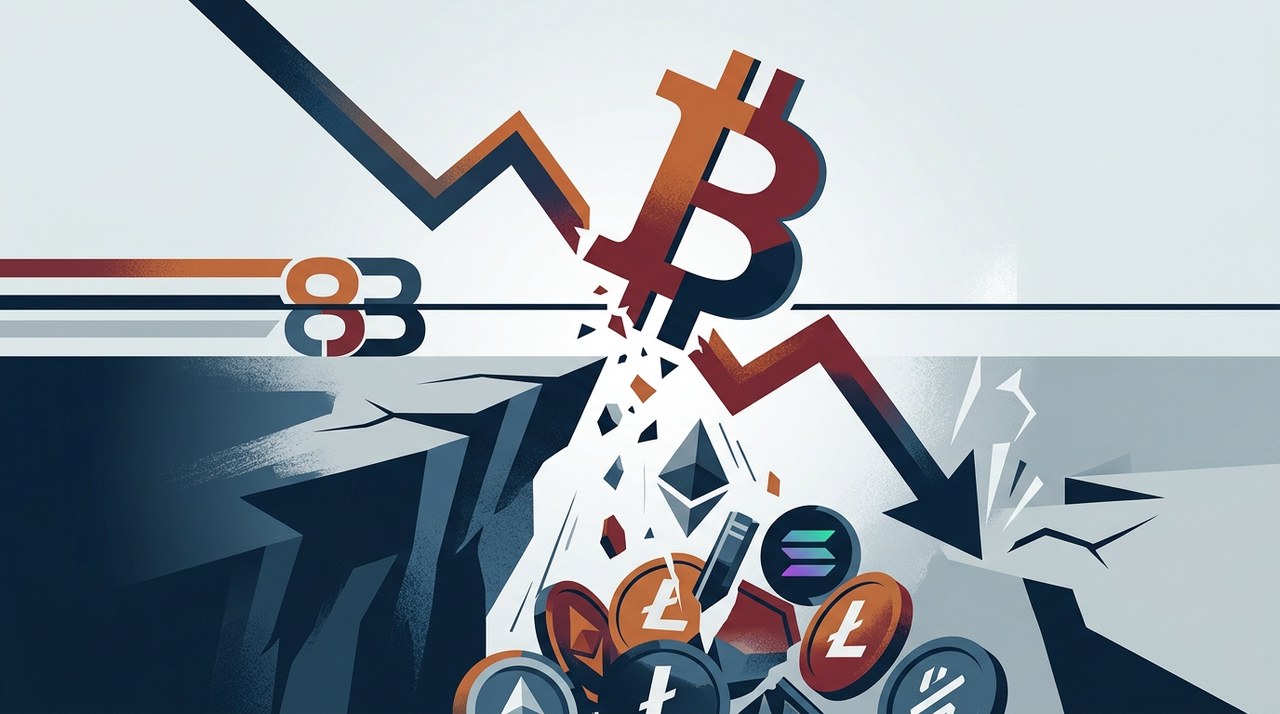 ตลาดคริปโตร่วงหนัก $1.1 แสนล้านดอลลาร์ หลัง Bitcoin ดิ่งหลุด $83,000