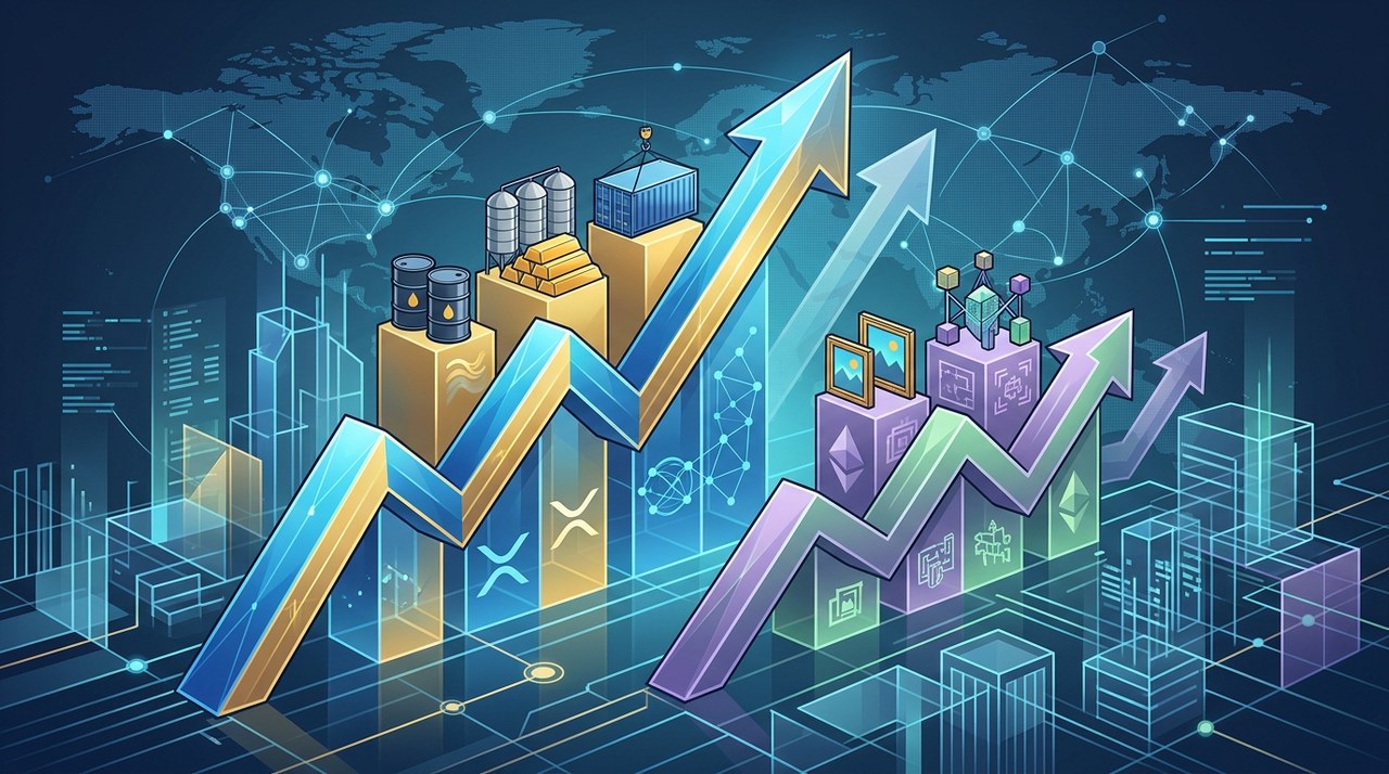 XRPL แซงหน้า Ethereum ขึ้นแท่นผู้นำการเติบโตของตลาดสินค้าโภคภัณฑ์บนบล็อกเชน