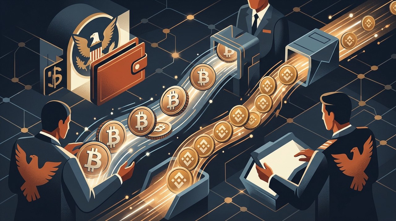 รัฐบาลสหรัฐฯ ขยับย้าย BTC และ BNB มูลค่ากว่า 100 ล้านดอลลาร์ที่ยึดมาได้