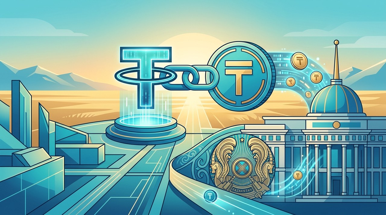 Tether จับมือคาซัคสถาน ลุยศึกษาการสร้าง สเตเบิลคอยน์ อิงสกุลเงิน เต็งเก (Tenge)